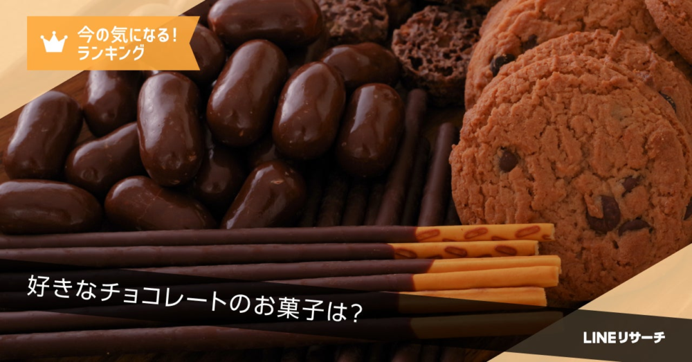 あなたが一番好きなチョコレート菓子は？