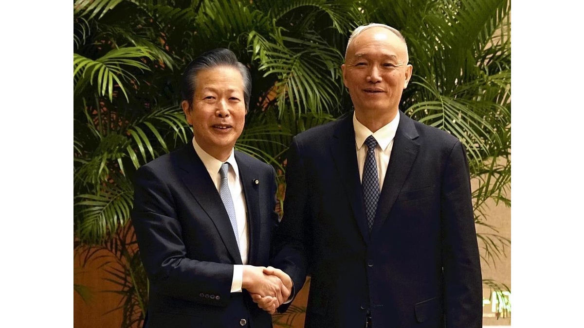 「仙台へパンダを」公明党の山口代表が中国に要請…市長の親書を手渡す