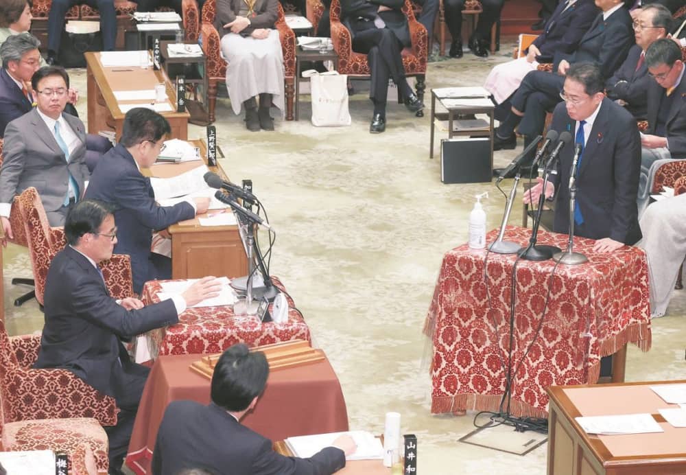 政策活動費の廃止・公開求める野党に否定的な岸田首相　二階氏の50億円も「確認するまでもない」：東京新聞 TOKYO Web