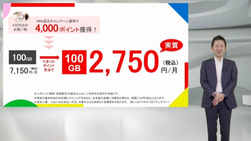 ドコモが新しくポイ活プランを発表、気になる？