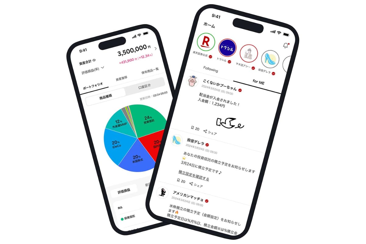 楽天証券、無料の資産管理アプリ「iGrow」（Impress Watch） - Yahoo!ニュース