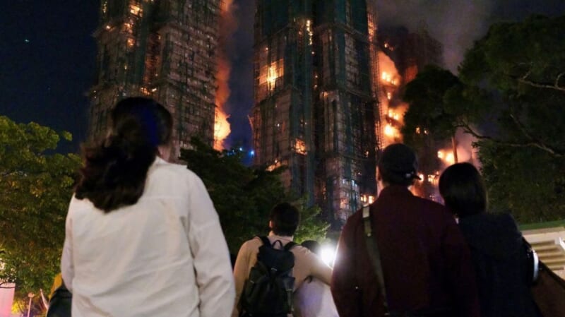 香港の高層住宅火災 現状と経緯