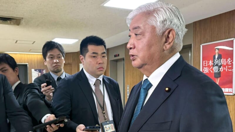 核保有発言巡り 中谷元氏が言及