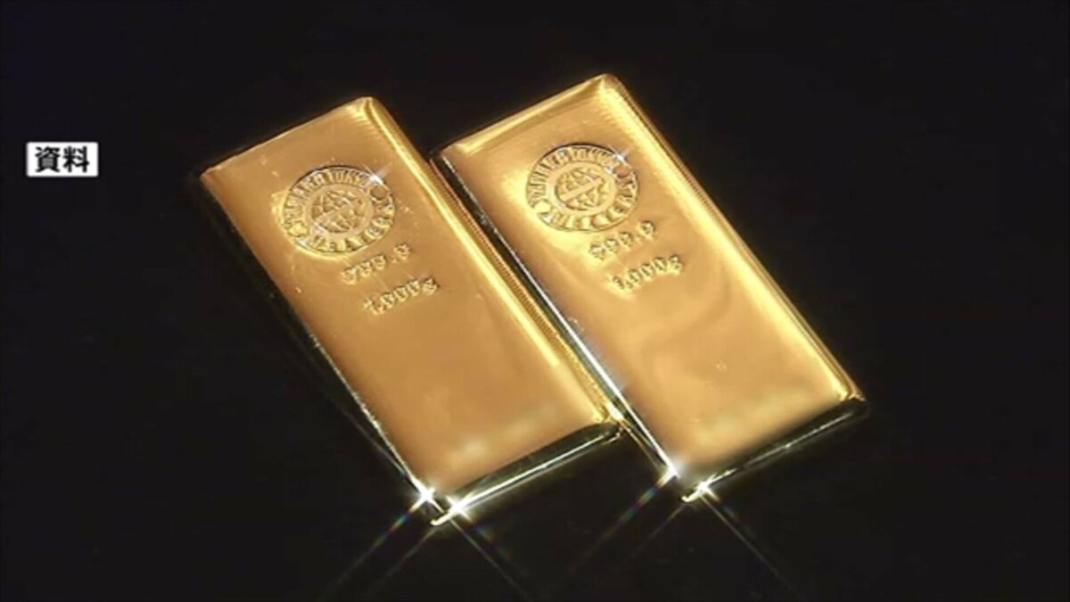 金の先物価格が最高値更新　中東情勢受け7営業日連続値上がり | TBS NEWS DIG